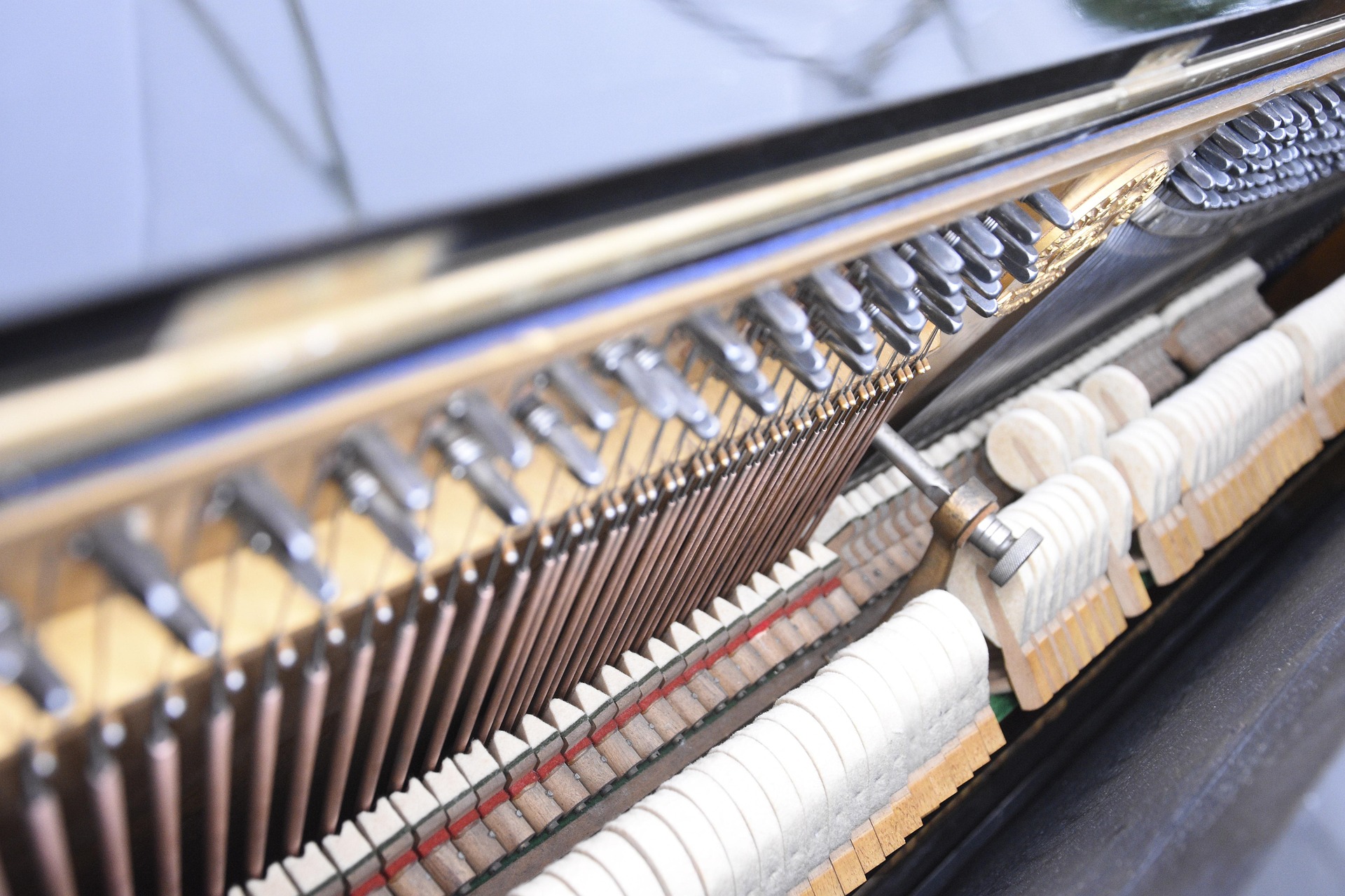Piano interior
