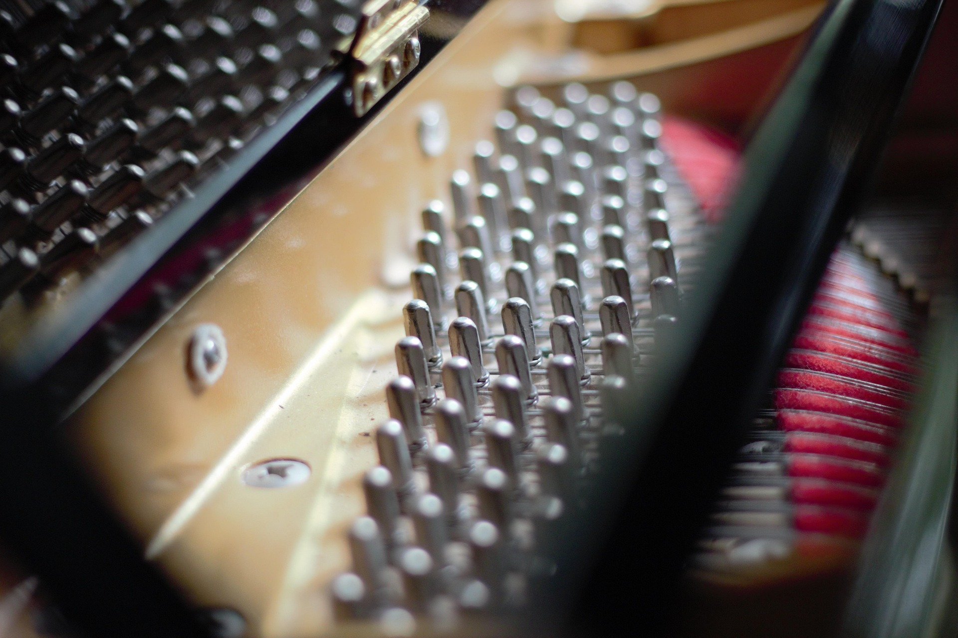 Piano internal mechanisms